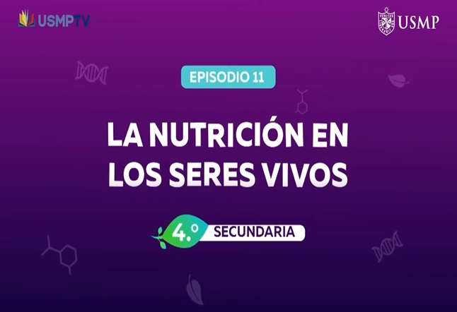 Capítulo N° 11 - La Nutrición en los Seres Vivos
